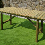 Mesa de esplanada deck